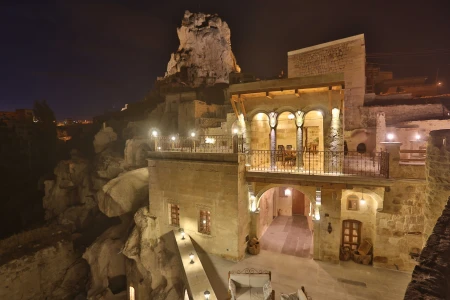 Kapadokya Abu Hayat Cave Hotel 102 | Romantik Taş Kemer Oda