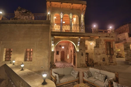 Kapadokya Abu Hayat Cave Hotel 102 | Romantik Taş Kemer Oda