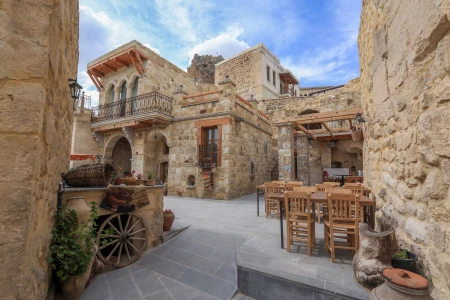 Kapadokya Abu Hayat Cave Hotel 102 | Romantik Taş Kemer Oda
