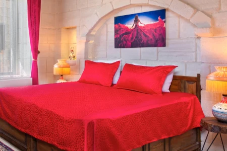 Kapadokya Balayı | Megaron Cave Hotel 101 Ortahisar Taş Oda