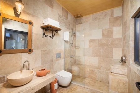 Kapadokya Balayı | Megaron Cave Hotel 103 Balkonlu Deluxe Oda