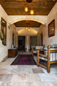 Kapadokya Balayı | Megaron Cave Hotel 104 Deluxe Taş Oda