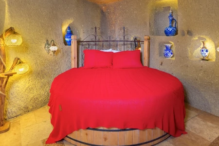 Megaron Cave Hotel 106 | Tam Mağara Balayı Odası