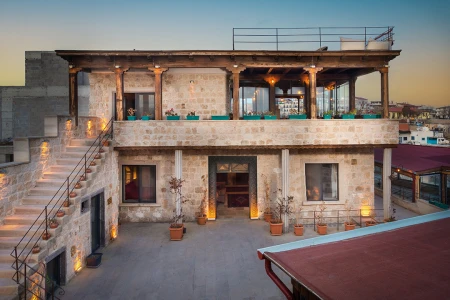 Kapadokya Balayı | Megaron Cave Hotel 107 Taş Oda