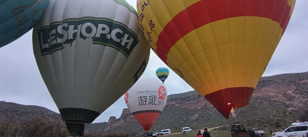 Ihlara-dalen varmluftsballong Cappadocia