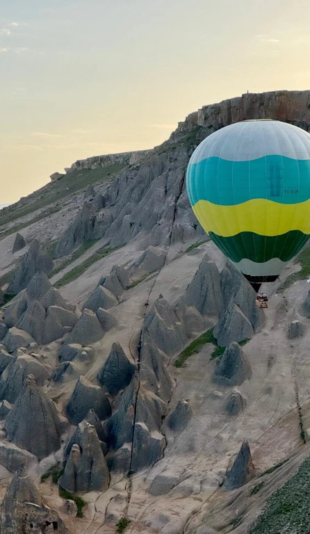 Ihlara-dalen varmluftsballong Cappadocia