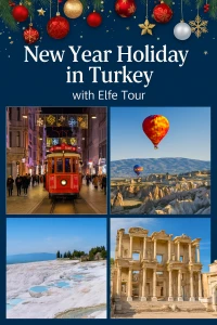 Año Nuevo en Turquía 11 Días Estambul – Bursa – Pamukkale – İzmir – Éfeso – Capadocia Tour