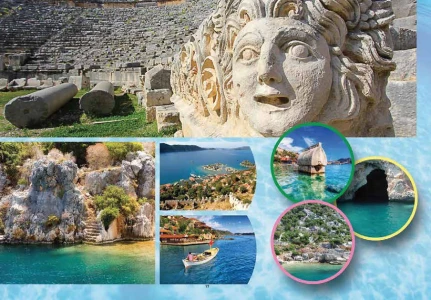 Demre Myra Kekova by boat