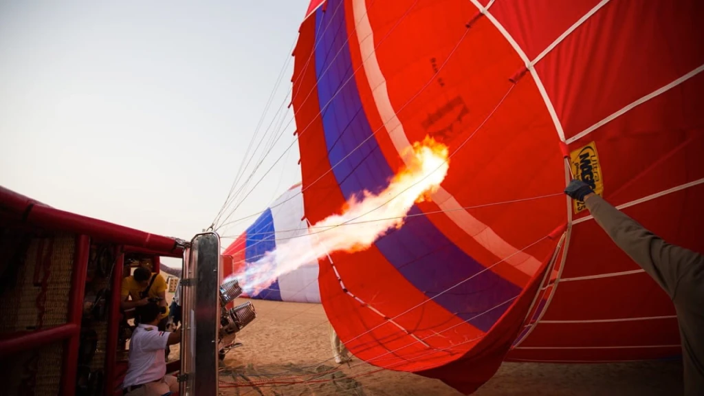 Adventure Package Dubai: Hot Air Balloon, Desert Safari, Camel Ride & ATV Experience