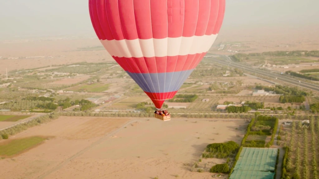 Adventure Package Dubai: Hot Air Balloon, Desert Safari, Camel Ride & ATV Experience
