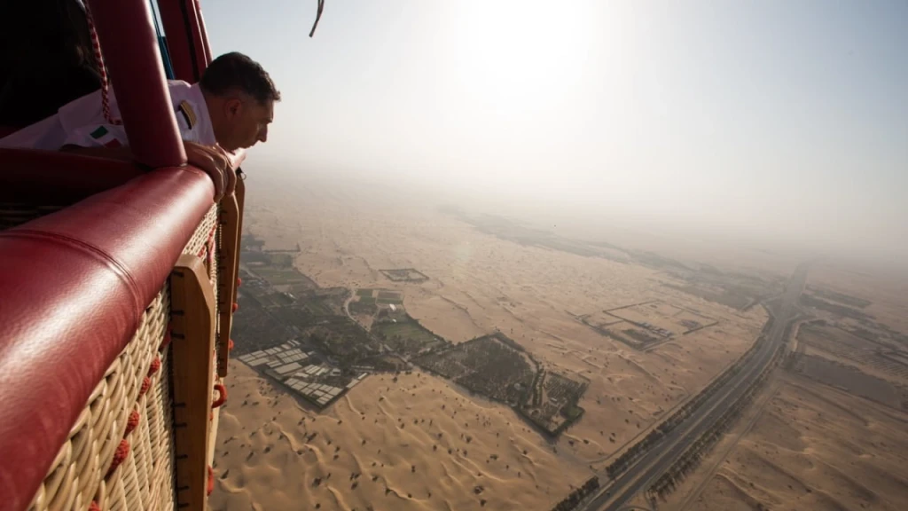 Adventure Package Dubai: Hot Air Balloon, Desert Safari, Camel Ride & ATV Experience