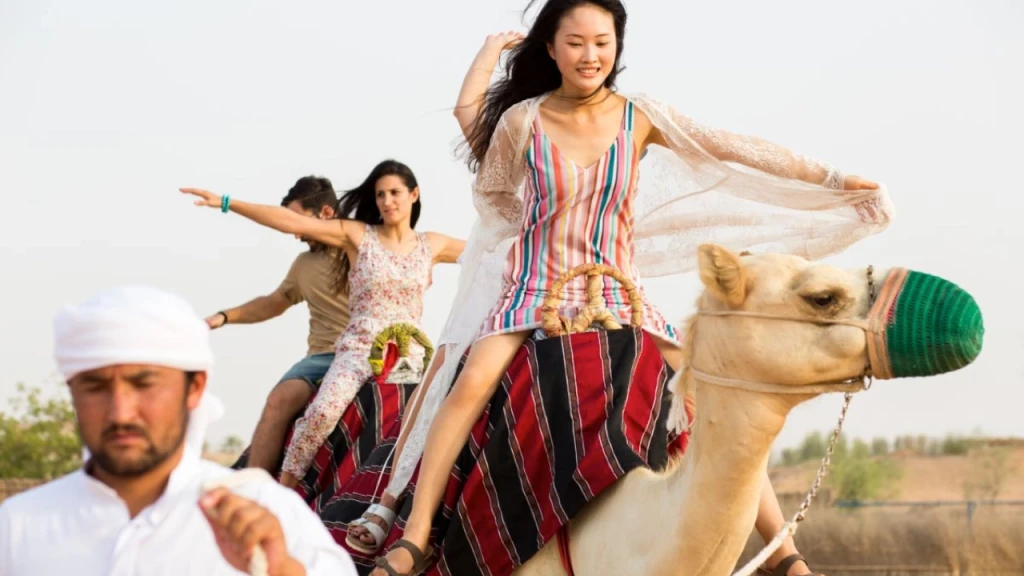 Adventure Package Dubai: Hot Air Balloon, Desert Safari, Camel Ride & ATV Experience