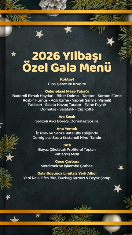 Yılbaşı Özel  Kartepe Turu Limitsiz İçkili Termal Keyfi