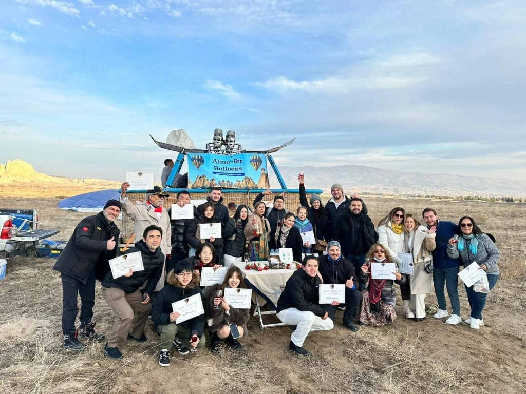 Sunrise Hot Air Balloon Tour of Cappadocia
