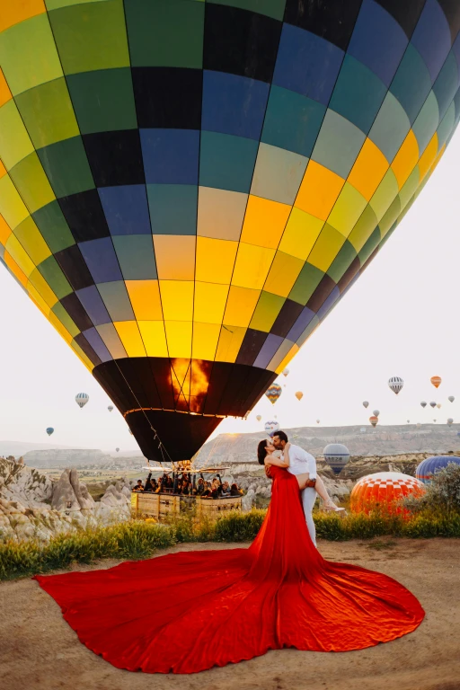 Flying Dress Photoshoot