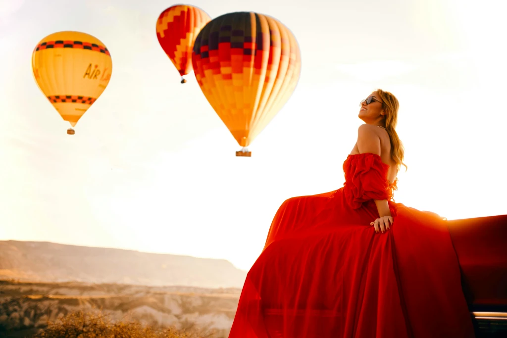 Flying Dress Photoshoot