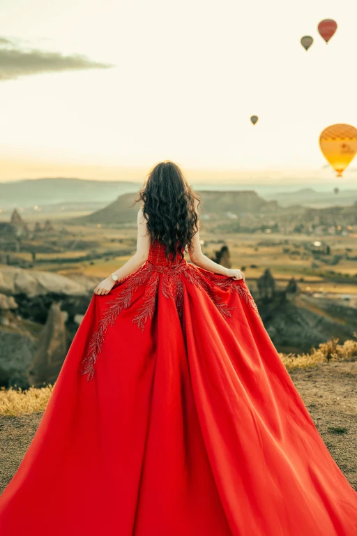 Flying Dress Photoshoot