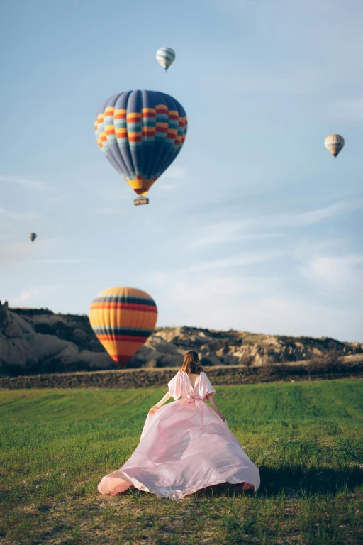 Flying Dress Photoshoot