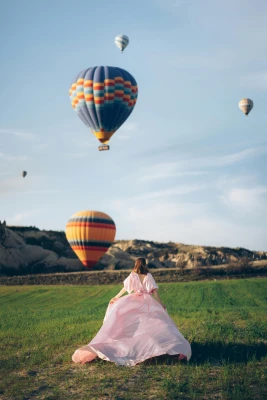Flying Dress Photoshoot