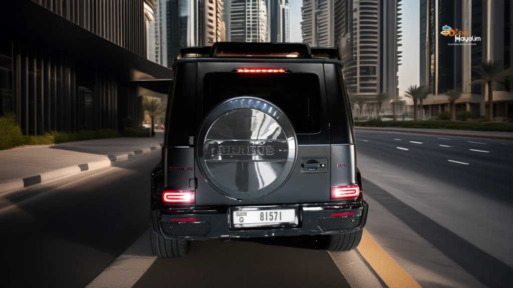 Mercedes Brabus Black and Red Special