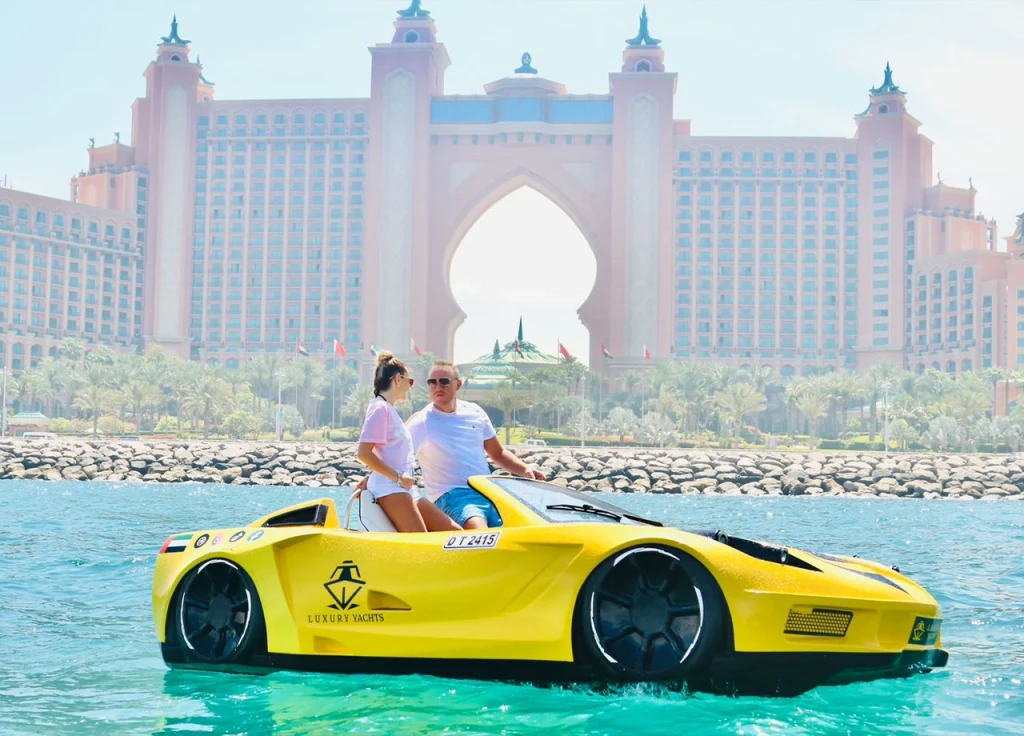 Jet Car Dubai Rental 60 Minutes