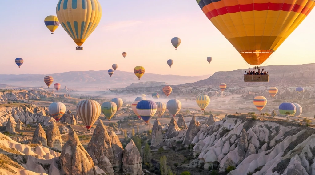 Kapadokya Balonlarıyla Gündoğumu Macerası