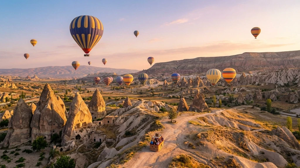Kapadokya'nın Büyülü Balon Turu Macerası
