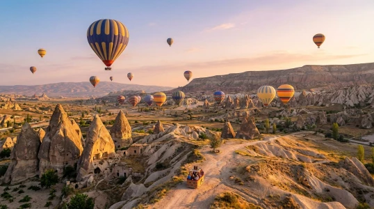 Kapadokya'nın Büyülü Balon Turu Macerası