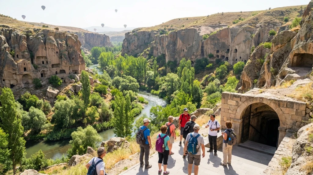 Cappadocia grønn tur med underjordisk by og Ihlara-dalen
