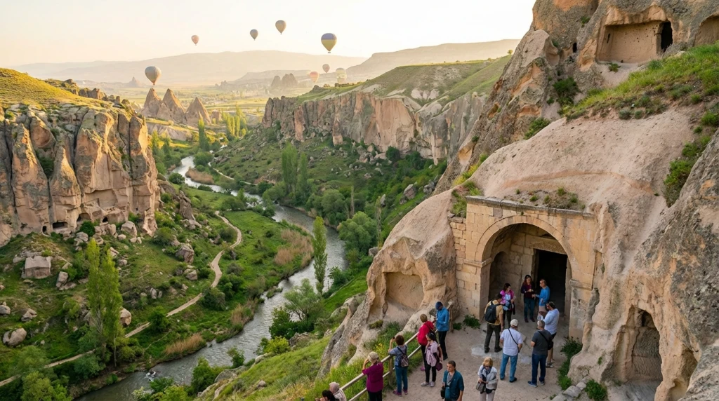 Cappadocia grønn tur med underjordisk by og Ihlara-dalen