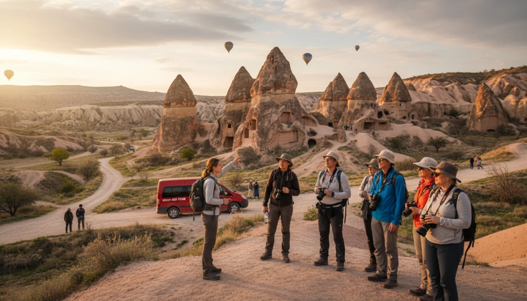 Tour Diario Rojo de Capadocia con Guía Profesional