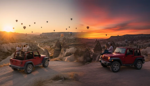 Тур на джипах по Каппадокии с вариантами на рассвет или закат