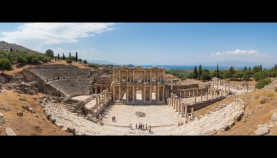 Visite panoramique d'Éphèse