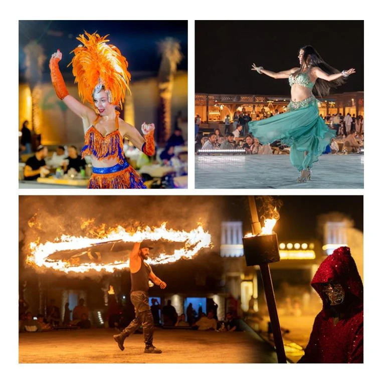 Excursión al desierto con conducción en dunas y cena