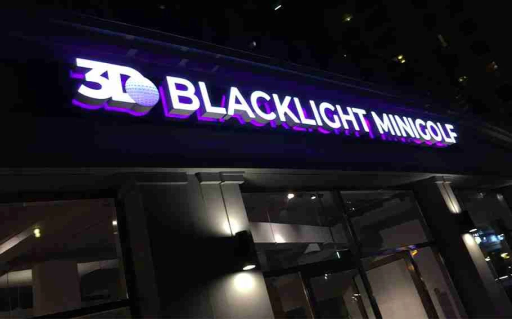 3D Siyah Işık Mini Golf Dubai