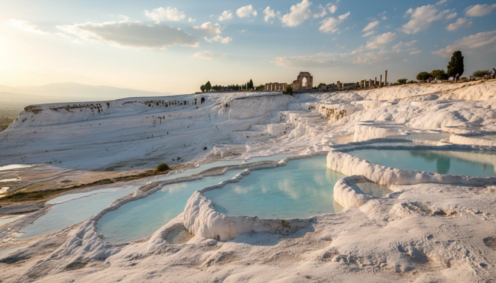 Basic Pamukkale Tour: Travertines and Thermal Pools