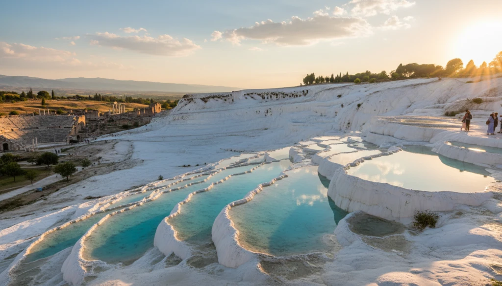 Basic Pamukkale Tour: Travertines and Thermal Pools