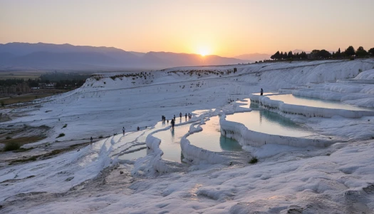 Basic Pamukkale Tour: Travertines and Thermal Pools