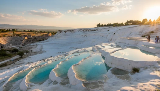 Basic Pamukkale Tour: Travertines and Thermal Pools