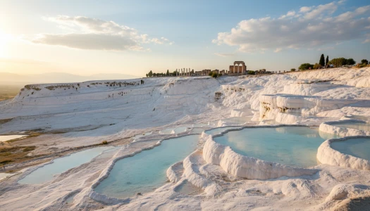 Basic Pamukkale Tour: Travertines and Thermal Pools
