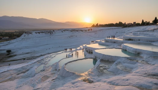 Basic Pamukkale Tour: Travertines and Thermal Pools