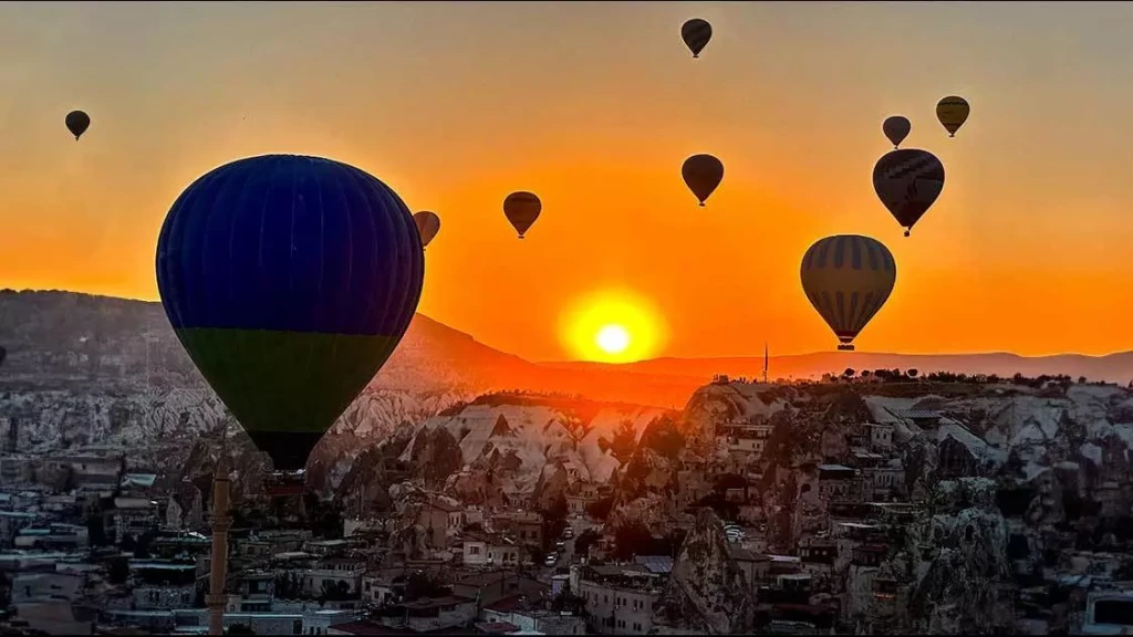 열기구 비행의 최적 시간