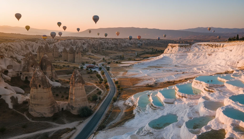 8 Day Cappadocia–Pamukkale Tour