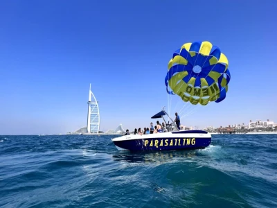 Parachute ascensionnel en double - 15 minutes
