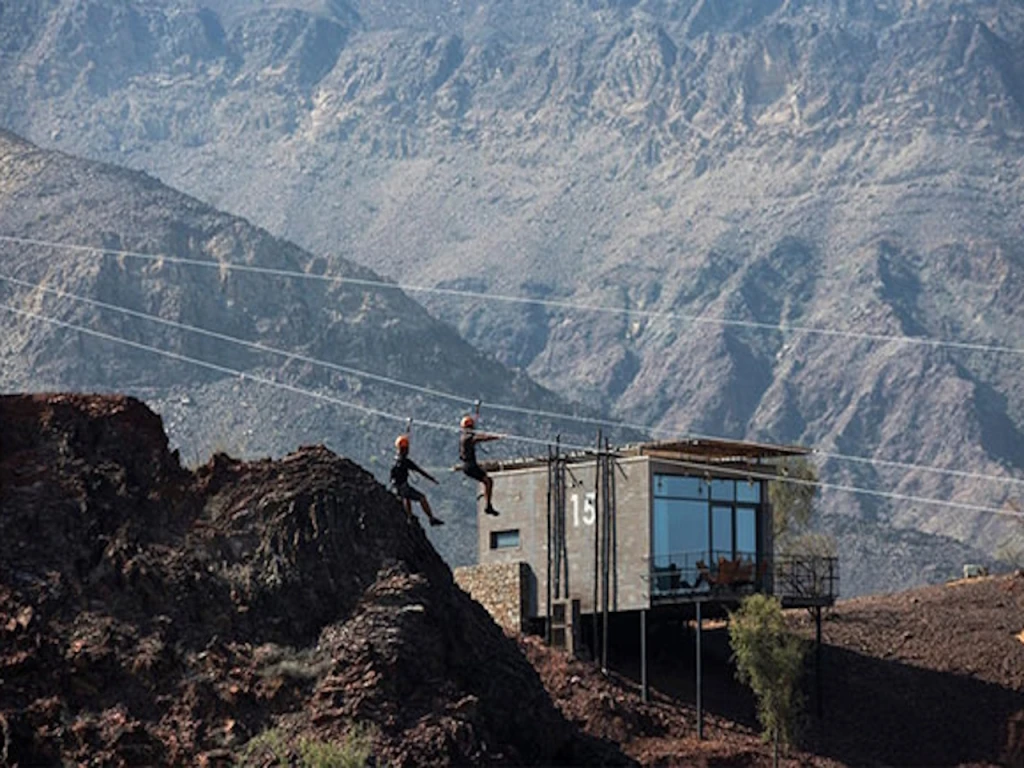 Хатта Уади – Двойной зиплайн