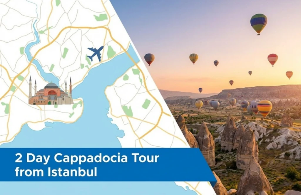 Excursão de 2 Dias em Capadócia a partir de Istambul