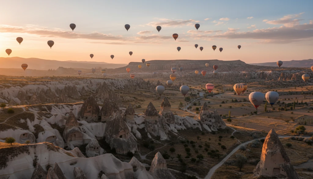 Standart Sıcak Hava Balonu Uçuşu | Göreme Vadisi, Kapadokya Gün Doğumu