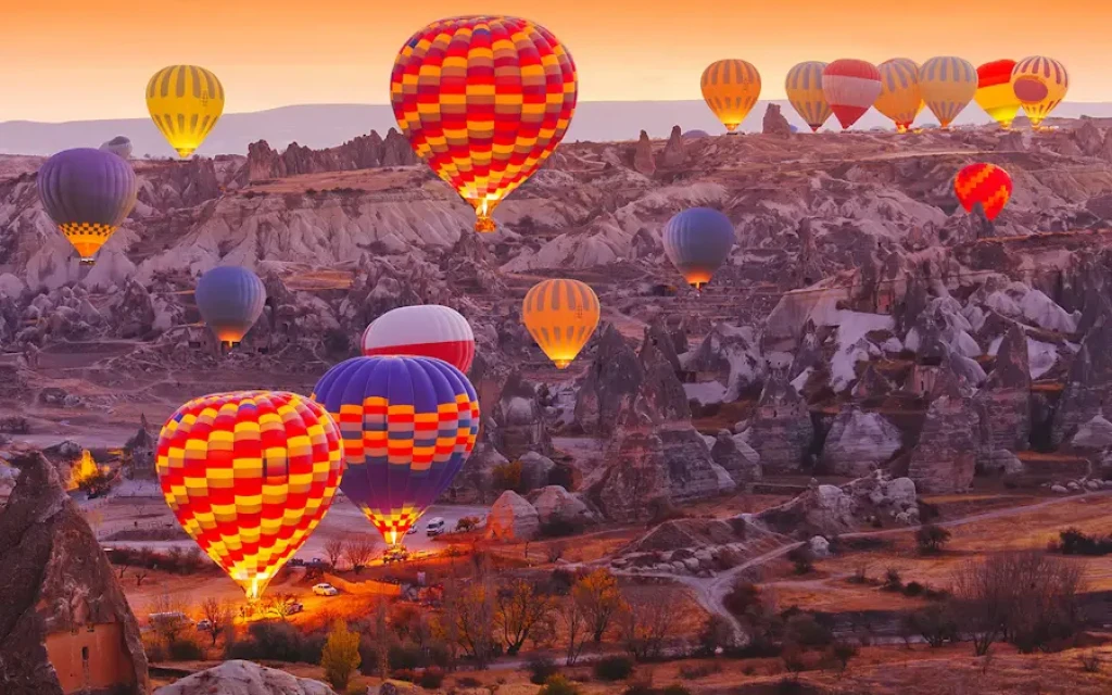 Standart Sıcak Hava Balonu Uçuşu | Göreme Vadisi, Kapadokya Gün Doğumu