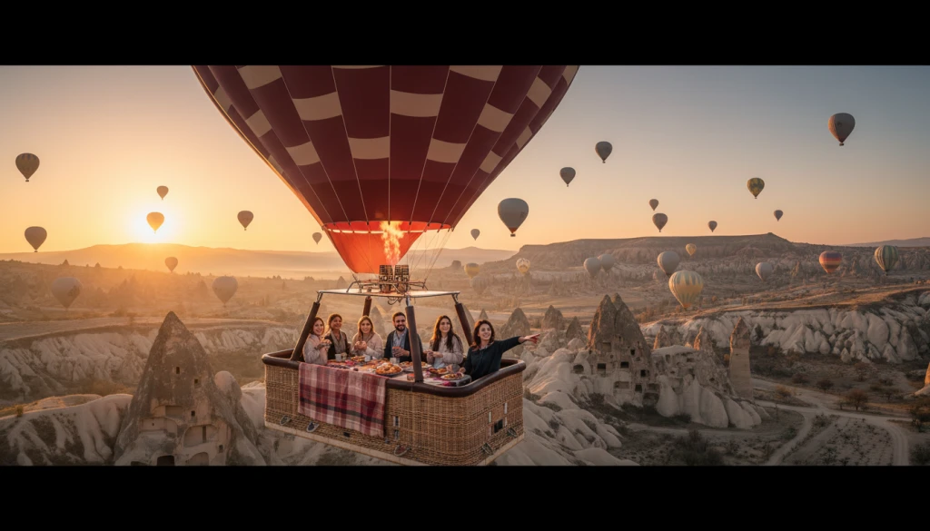 Konfor Balon Uçuşu – Kapadokya Premium Gün Doğumu Deneyimi