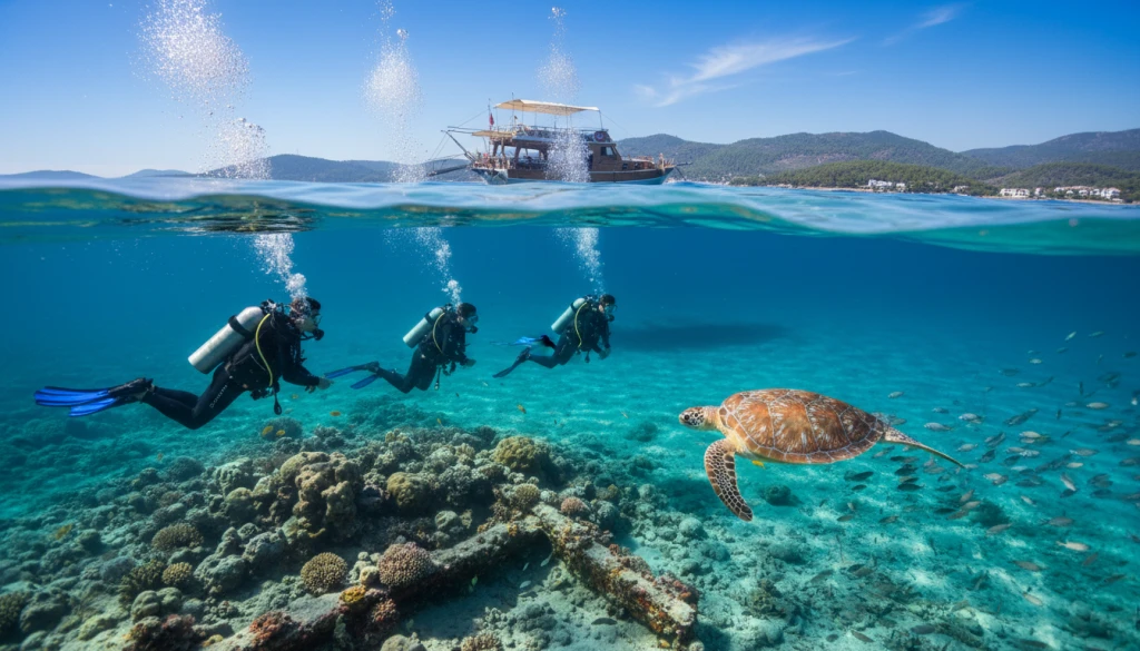 Marmaris Tüplü Dalış Turu
